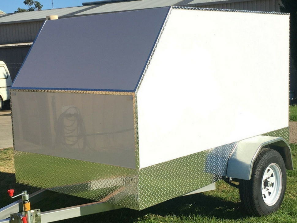 RC plane enclosed trailer